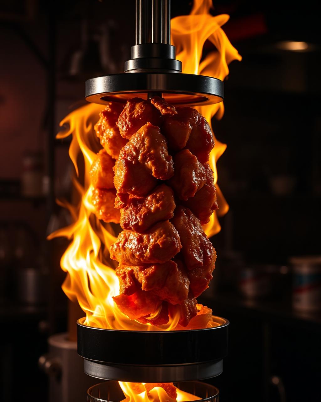 Préparation du shawarma chez Shawarma Sam